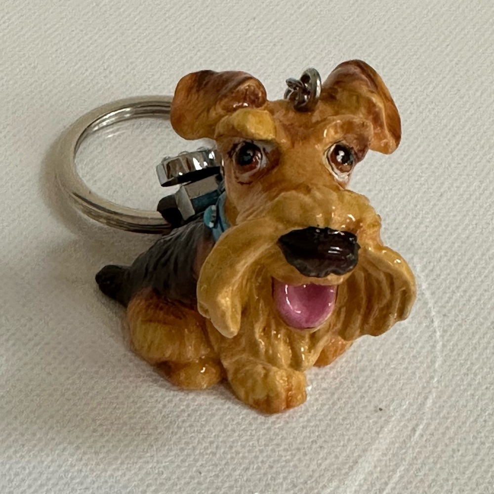 Schnauzer Key Ring by Blue Witch NEW